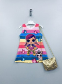 Платье с сумочкой для девочки TRP3781