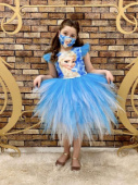 Нарядное платье с маской для девочки TRP7646 Нарядное платье с маской для девочки TRP7646