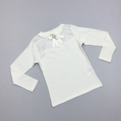 Блузка для девочки TRP4440 (молочная)